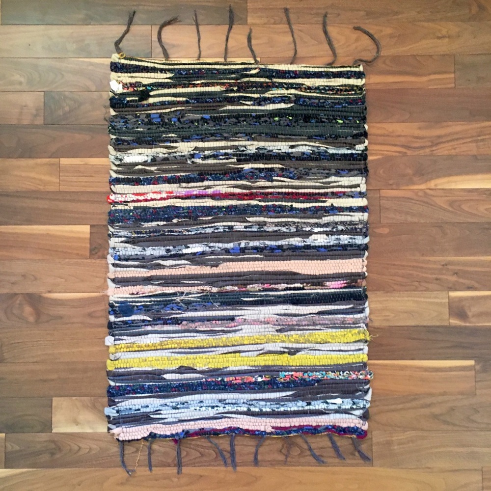 Woven Rag Floor Mat